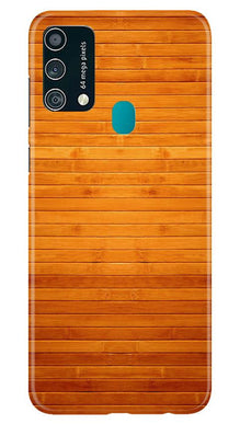 Wooden Look Mobile Back Case for Samsung Galaxy F41  (Design - 111)