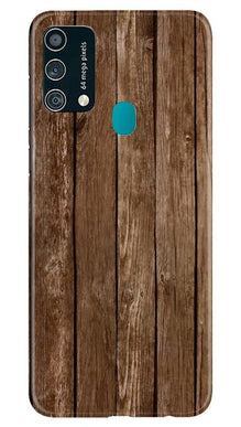 Wooden Look Mobile Back Case for Samsung Galaxy F41  (Design - 112)