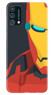 Iron Man Superhero Mobile Back Case for Samsung Galaxy F41  (Design - 120)