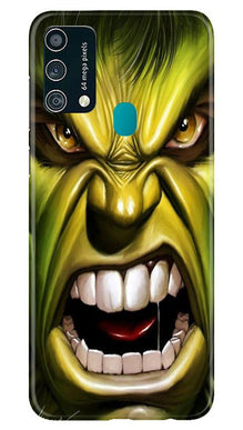 Hulk Superhero Mobile Back Case for Samsung Galaxy F41  (Design - 121)