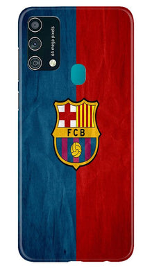 FCB Football Mobile Back Case for Samsung Galaxy F41  (Design - 123)