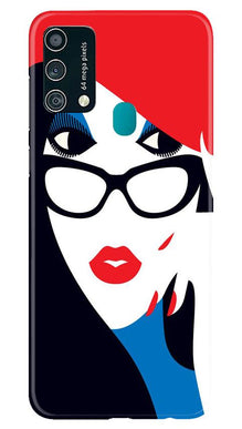 Girlish Mobile Back Case for Samsung Galaxy F41  (Design - 131)
