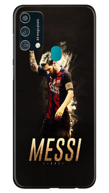 Messi Mobile Back Case for Samsung Galaxy F41  (Design - 163)