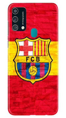 FCB Football Mobile Back Case for Samsung Galaxy F41  (Design - 174)