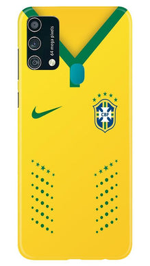 Brazil Mobile Back Case for Samsung Galaxy F41  (Design - 176)