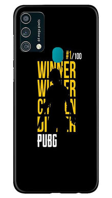 Pubg Winner Winner Mobile Back Case for Samsung Galaxy F41  (Design - 177)