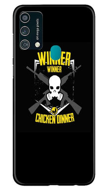 Winner Winner Chicken Dinner Mobile Back Case for Samsung Galaxy F41  (Design - 178)