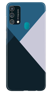 Blue Shades Mobile Back Case for Samsung Galaxy F41 (Design - 188)