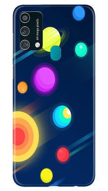 Solar Planet Mobile Back Case for Samsung Galaxy F41 (Design - 197)