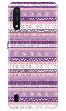 Zigzag line pattern3 Mobile Back Case for Samsung Galaxy M01 (Design - 11)