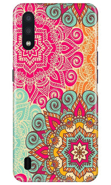 Rangoli art2 Mobile Back Case for Samsung Galaxy M01 (Design - 29)