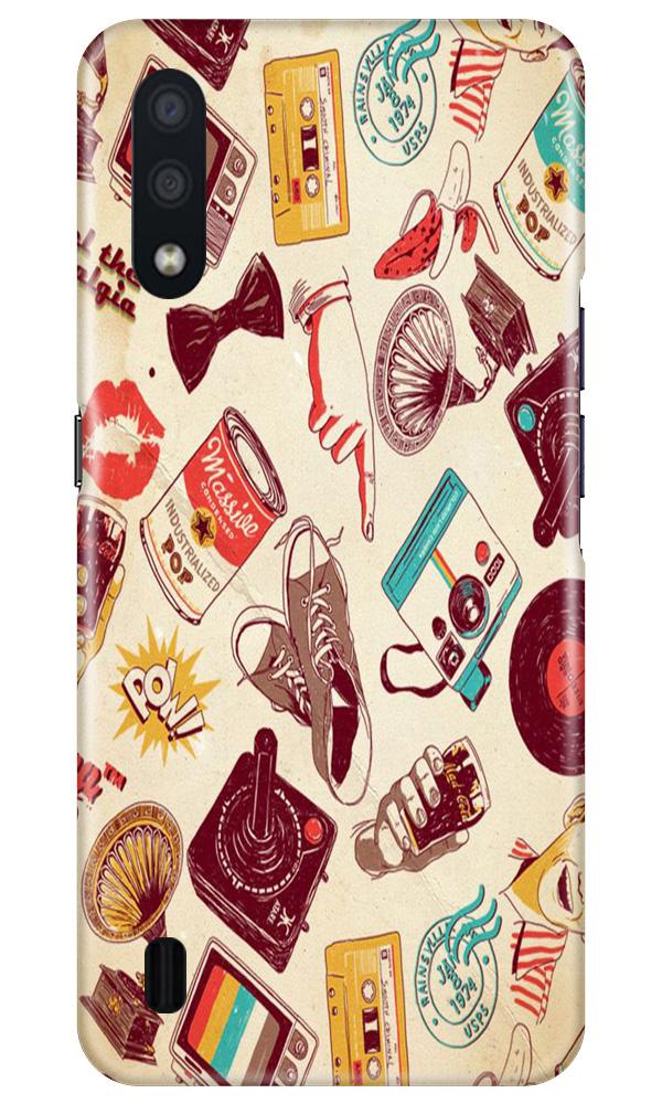 Vintage Case for Samsung Galaxy M01