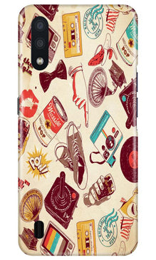 Vintage Mobile Back Case for Samsung Galaxy M01 (Design - 35)