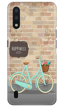 Happiness Mobile Back Case for Samsung Galaxy M01 (Design - 53)