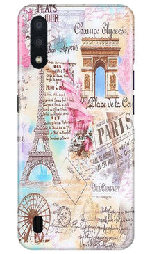 Paris Eiftel Tower Mobile Back Case for Samsung Galaxy M01 (Design - 54)