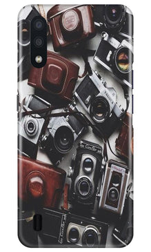 Cameras Mobile Back Case for Samsung Galaxy M01 (Design - 57)