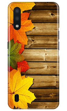 Wooden look3 Mobile Back Case for Samsung Galaxy M01 (Design - 61)