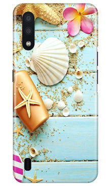 Sea Shells Mobile Back Case for Samsung Galaxy M01 (Design - 63)