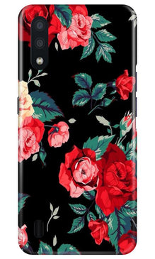 Red Rose2 Mobile Back Case for Samsung Galaxy M01 (Design - 81)