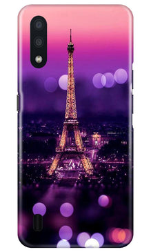 Eiffel Tower Mobile Back Case for Samsung Galaxy M01 (Design - 86)