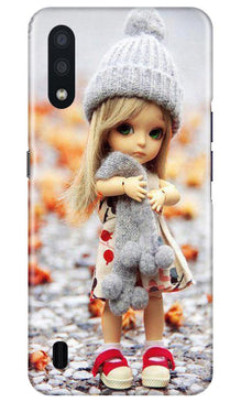 Cute Doll Mobile Back Case for Samsung Galaxy M01 (Design - 93)