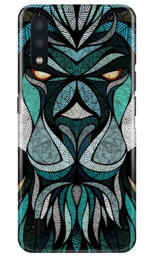 Lion Mobile Back Case for Samsung Galaxy M01 (Design - 97)