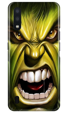 Hulk Superhero Mobile Back Case for Samsung Galaxy M01  (Design - 121)