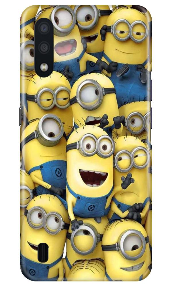 Minions Case for Samsung Galaxy M01  (Design - 127)