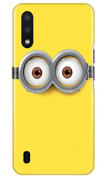 Minions Mobile Back Case for Samsung Galaxy M01  (Design - 128)