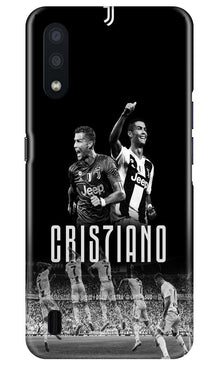 Cristiano Mobile Back Case for Samsung Galaxy M01  (Design - 165)