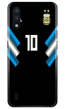 Argentina Mobile Back Case for Samsung Galaxy M01  (Design - 173)