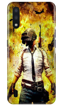 Pubg Mobile Back Case for Samsung Galaxy M01  (Design - 180)