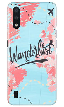 Wonderlust Travel Mobile Back Case for Samsung Galaxy M01 (Design - 223)