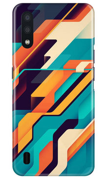 Modern Art Mobile Back Case for Samsung Galaxy M01 (Design - 233)