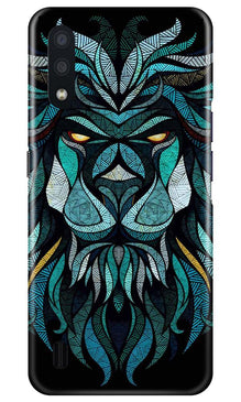 Lion Mobile Back Case for Samsung Galaxy M01 (Design - 314)