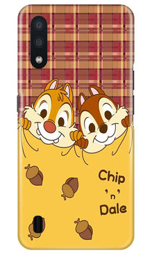 Chip n Dale Mobile Back Case for Samsung Galaxy M01 (Design - 342)