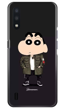 Shin Chan Mobile Back Case for Samsung Galaxy M01 (Design - 391)