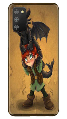 Dragon Mobile Back Case for Samsung Galaxy M02s (Design - 336)