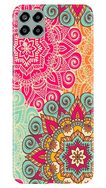 Rangoli art Mobile Back Case for Samsung Galaxy M33 5G (Design - 6)