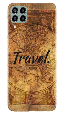 Travel Mobile Back Case for Samsung Galaxy M33 5G (Design - 334)