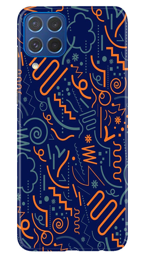 Line Art Baground Case for Samsung Galaxy M62