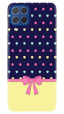 Gift Wrap5 Mobile Back Case for Samsung Galaxy M62 (Design - 40)