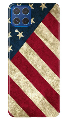 America Mobile Back Case for Samsung Galaxy M62 (Design - 79)