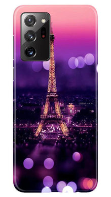 Eiffel Tower Mobile Back Case for Samsung Galaxy Note 20 Ultra (Design - 86)