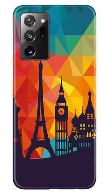 Eiffel Tower2 Mobile Back Case for Samsung Galaxy Note 20 Ultra (Design - 91)