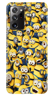 Minions Mobile Back Case for Samsung Galaxy Note 20 Ultra  (Design - 126)