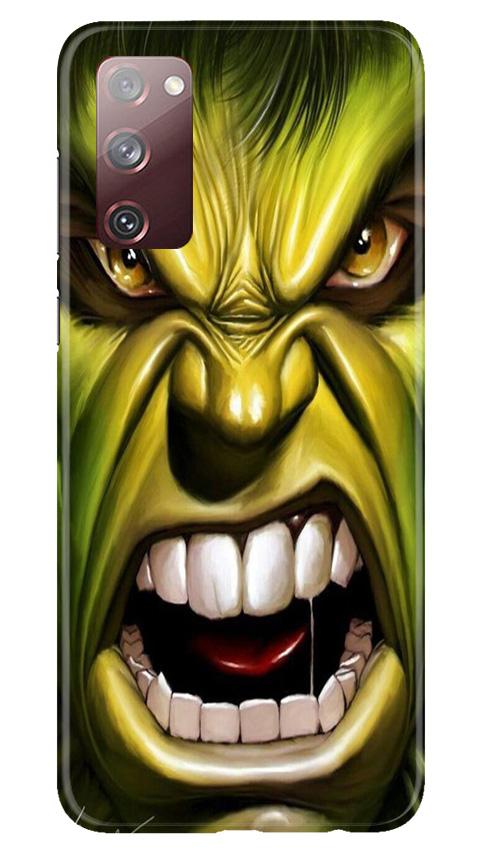 Hulk Superhero Case for Galaxy S20 FE(Design - 121)