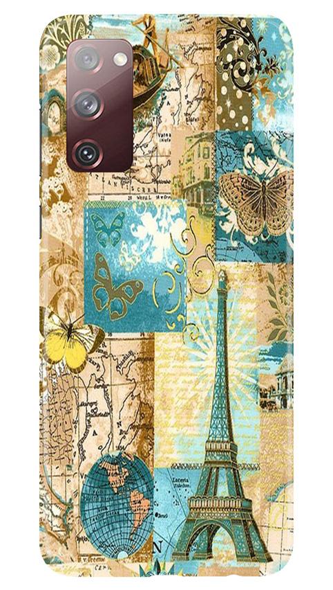 Travel Eiffel Tower Case for Galaxy S20 FE (Design No. 206)