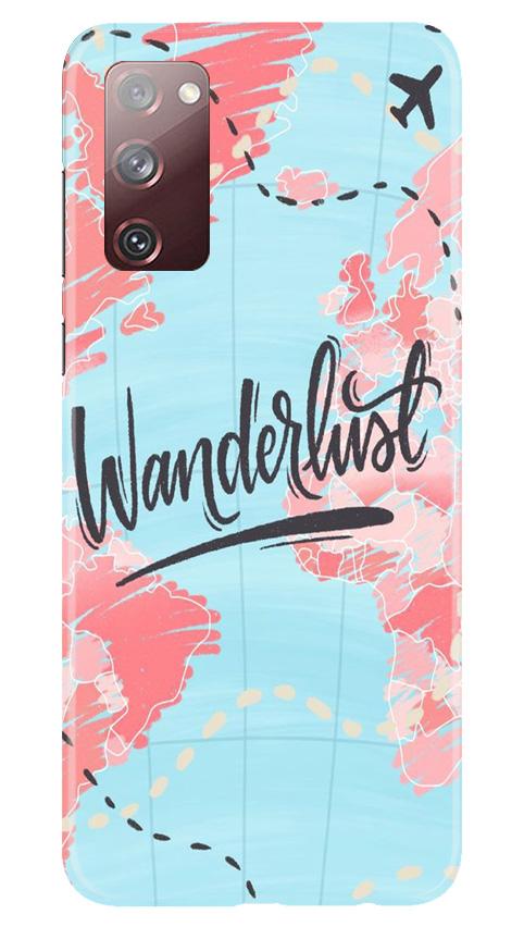 Wonderlust Travel Case for Galaxy S20 FE (Design No. 223)