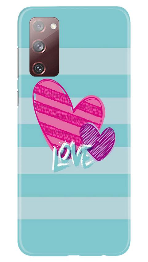 Love Case for Galaxy S20 FE (Design No. 299)